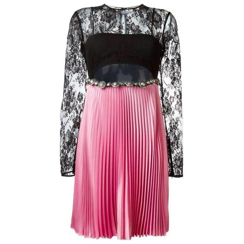 Fausto Puglisi - Floral Lace Pleated Dress - IT 40